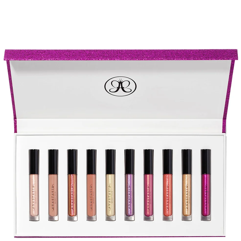 Anastasia Beverly Hills Lip Gloss - 10 Piece Holiday Set Image 1