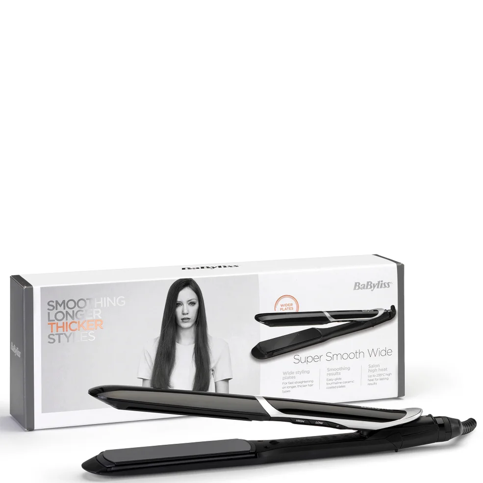 BaByliss Smooth Pro Wide 235 Straightener Image 1