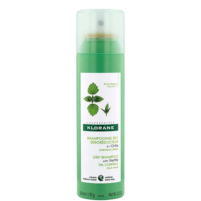 KLORANE Purifying Dry Shampoo with Nettle for Oily Hair 150ml