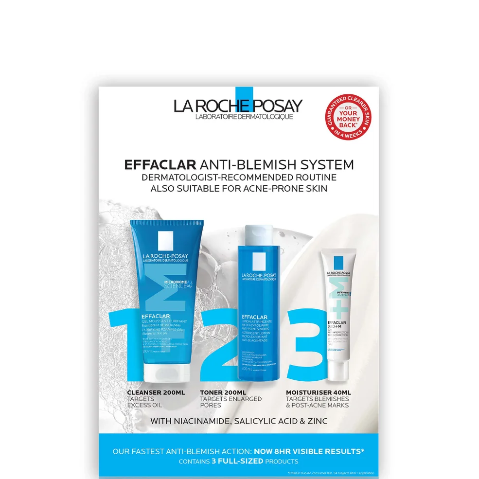 La Roche-Posay Effaclar 3-Step Anti Blemish System 440ml Image 1