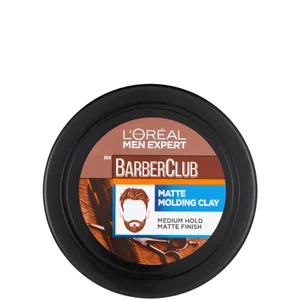L'Oreal Men Expert Barber Club Messy Clay 75ml - undefined undefined