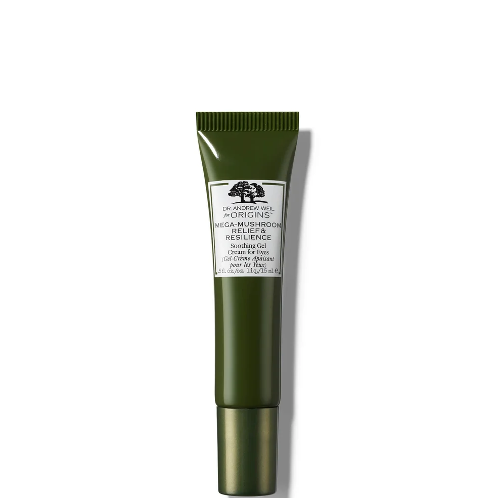Origins Dr Andrew Weil for Origins Mega-Mushroom Relief & Resilience Soothing Gel Cream for Eyes 15ml Image 1