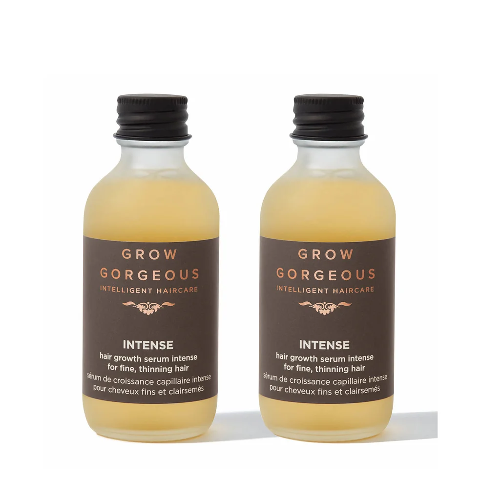Grow Gorgeous Hair Growth Serum Intense Duo 2 x 60ml Image 1