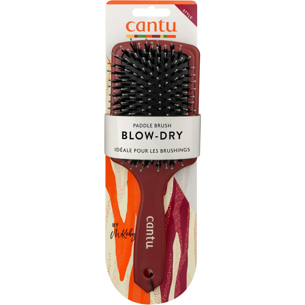 Cantu Thick Boar Paddle Brush for Long Hair Image 1