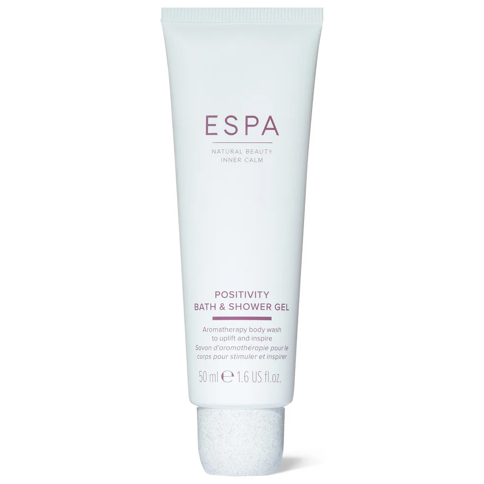 ESPA Positivity Bath and Shower Gel 50ml (Tube) Image 1