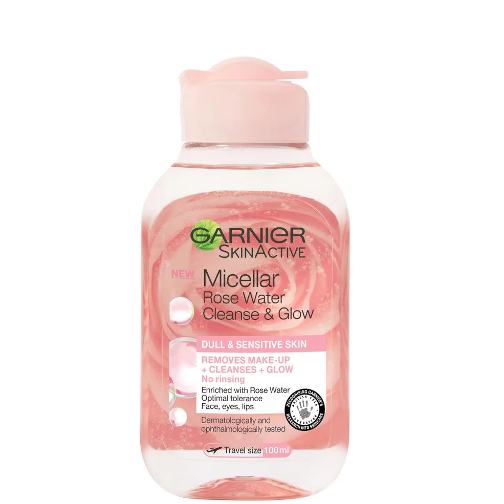 Garnier Micellar Rose Water Cleanse & Glow 100ml Image 1