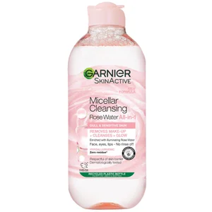 Garnier Micellar Rose Water Cleanse & Glow 400ml - Option Rose Glow