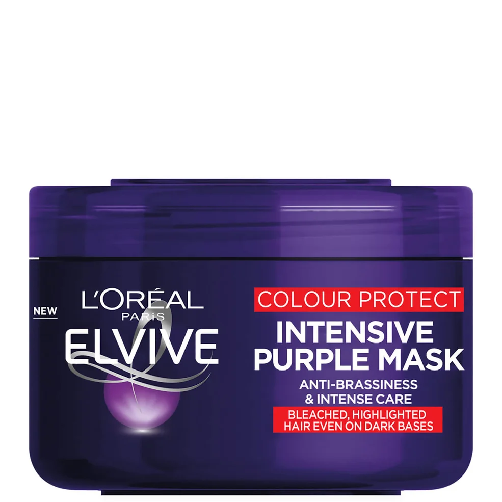 L'Oréal Elvive Colour Protect Anti-Brassiness Purple Mask 250ml Image 1