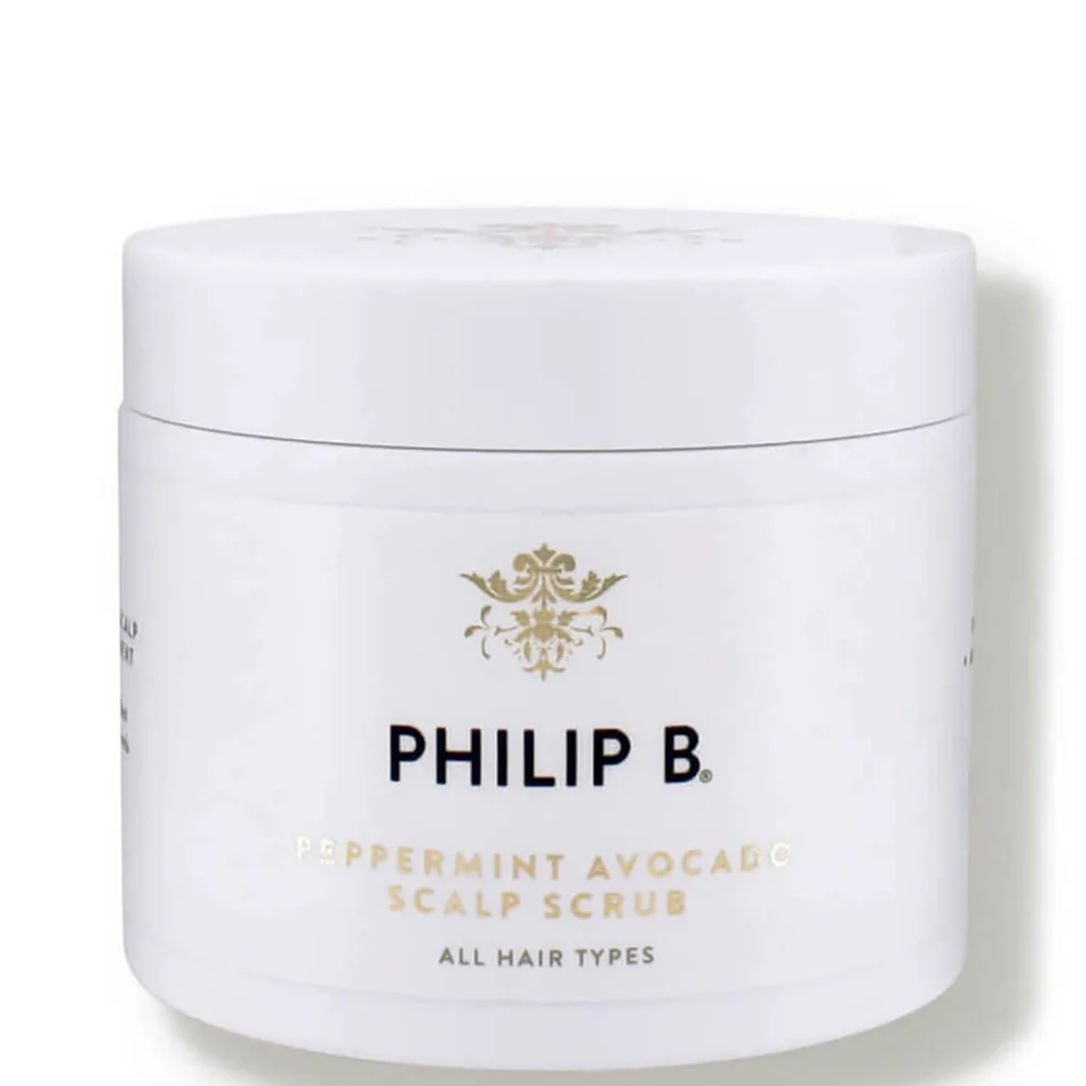 Philip B Peppermint Avocado Scalp Scrub 236ml Image 1