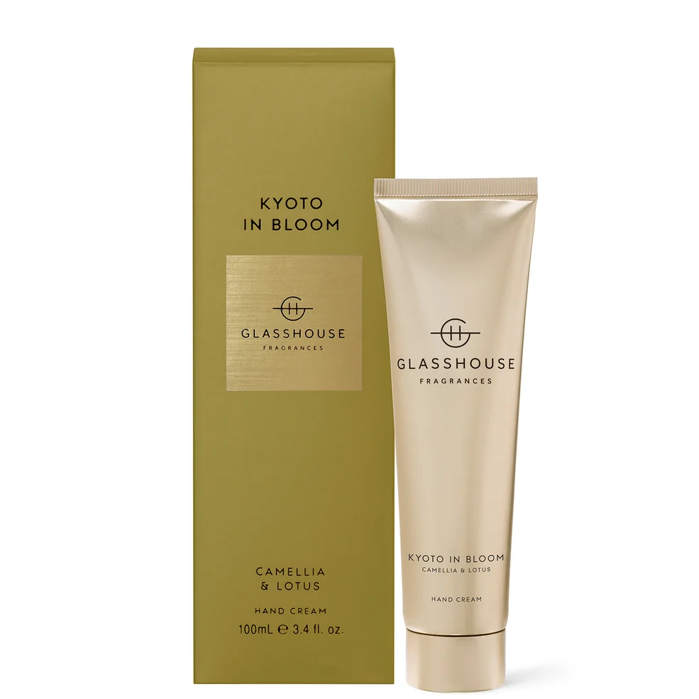 Glasshouse Fragrances Kyoto in Bloom Hand Cream 100ml Image 1