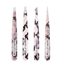 brushworks HD 4 Piece Combination Tweezer Set - Snake