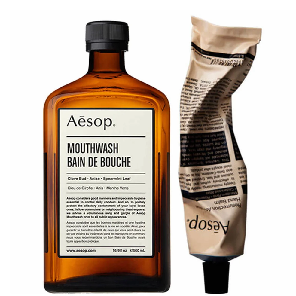 Aesop Hand Balm and Mouthwash Duo Image 1