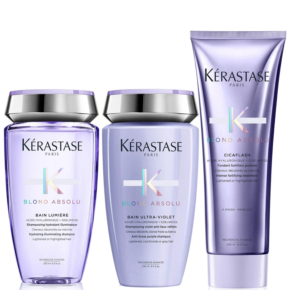 Kérastase Blond Absolu Shine, Strength and Neutralising Trio Image 1