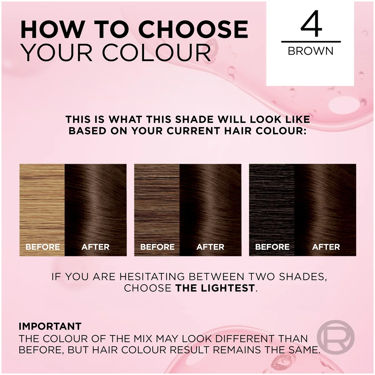 Excellence Color Excellence Creme Hair Color Chart
