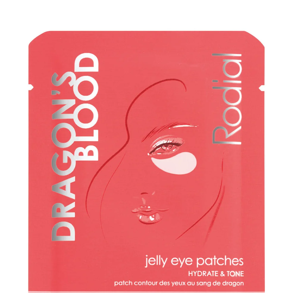Rodial Dragon's Blood Jelly Eye Patches - Single Sachet Image 1