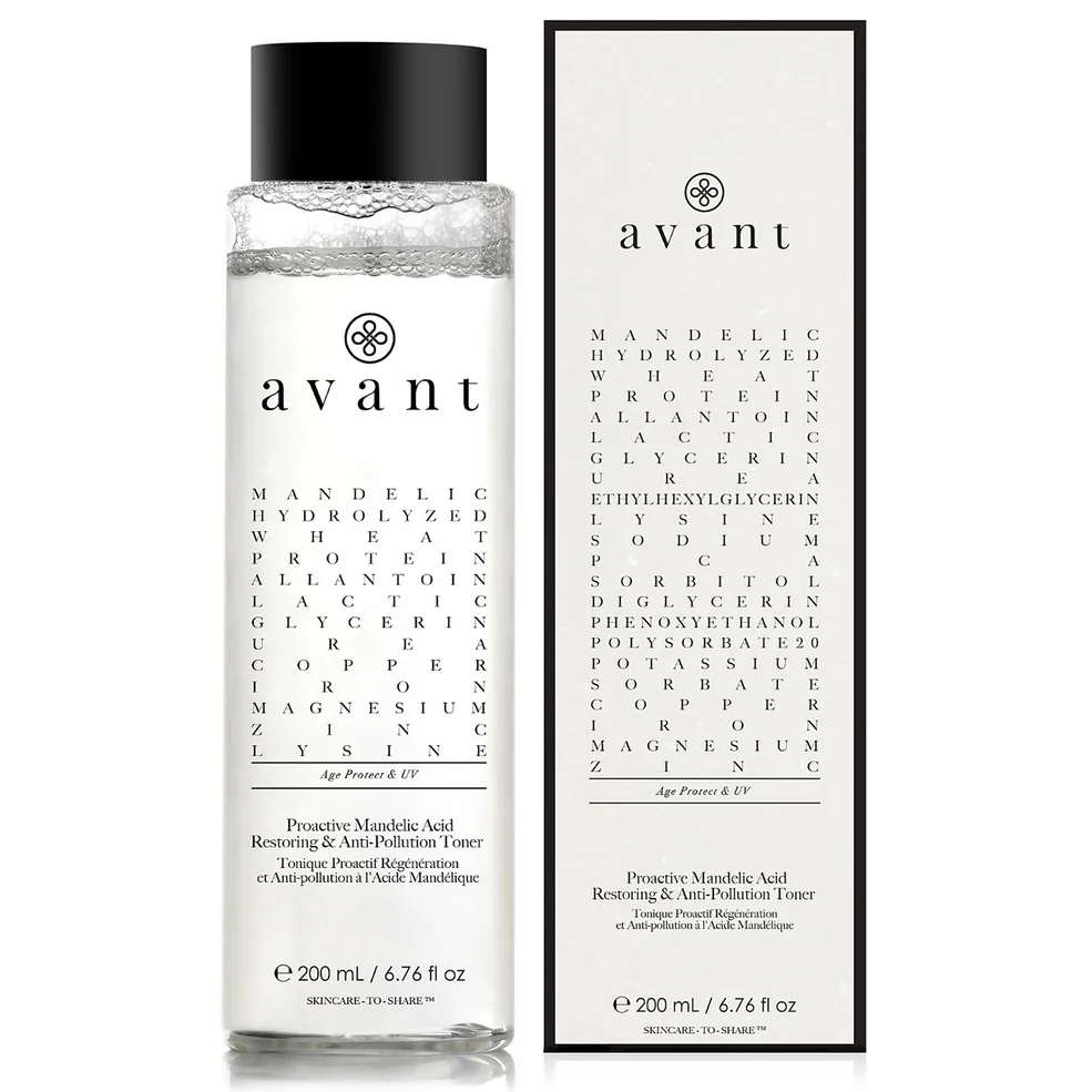 Avant Skincare Proactive Mandelic Acid Restoring and Anti-Pollution Toner 200ml Image 1
