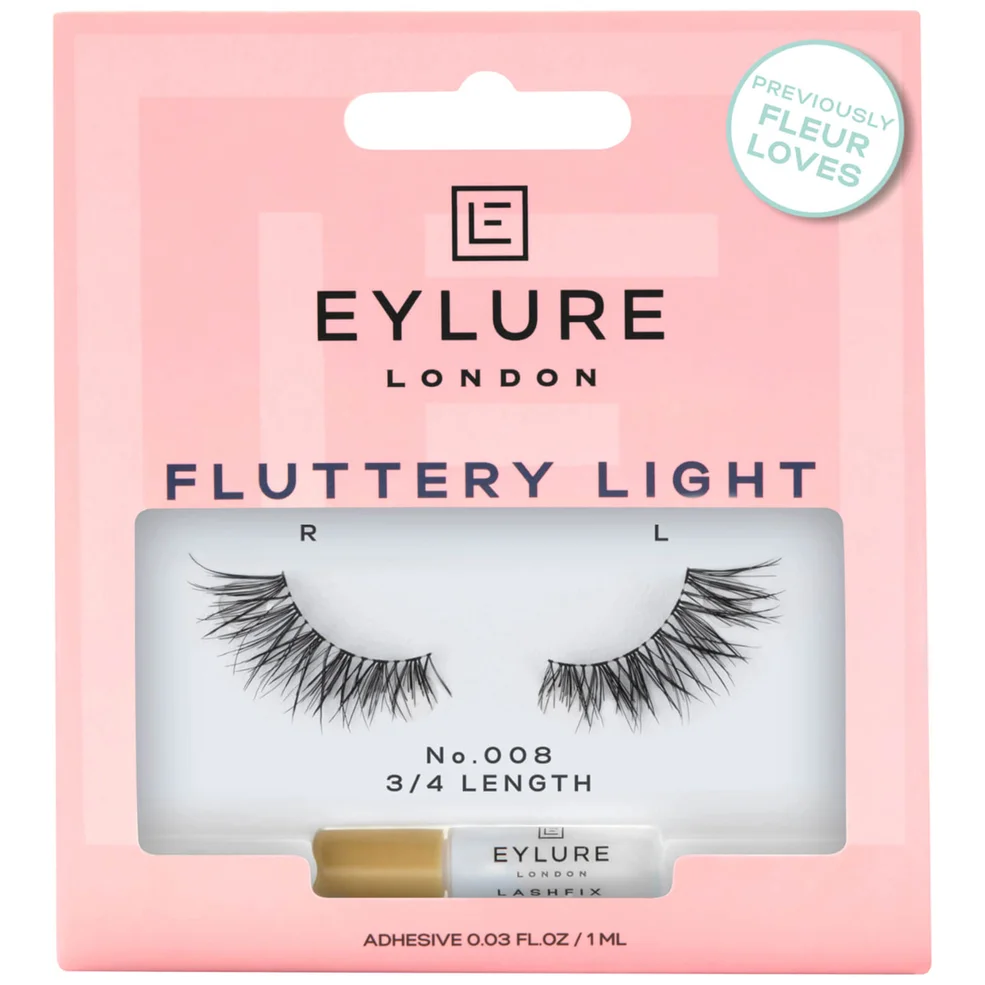 Eylure False Lashes - Fluttery Light No. 008 Image 1