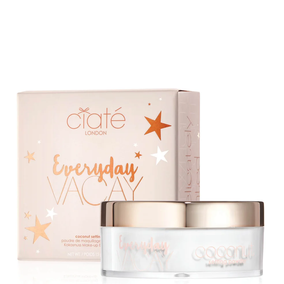 Ciaté London Everyday Vacay Coconut Setting Powder 15g Image 1