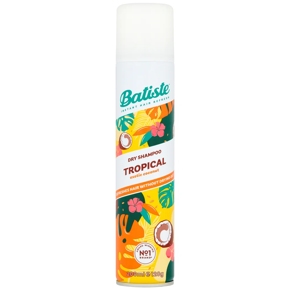 Batiste Tropical Dry Shampoo 200ml Image 1
