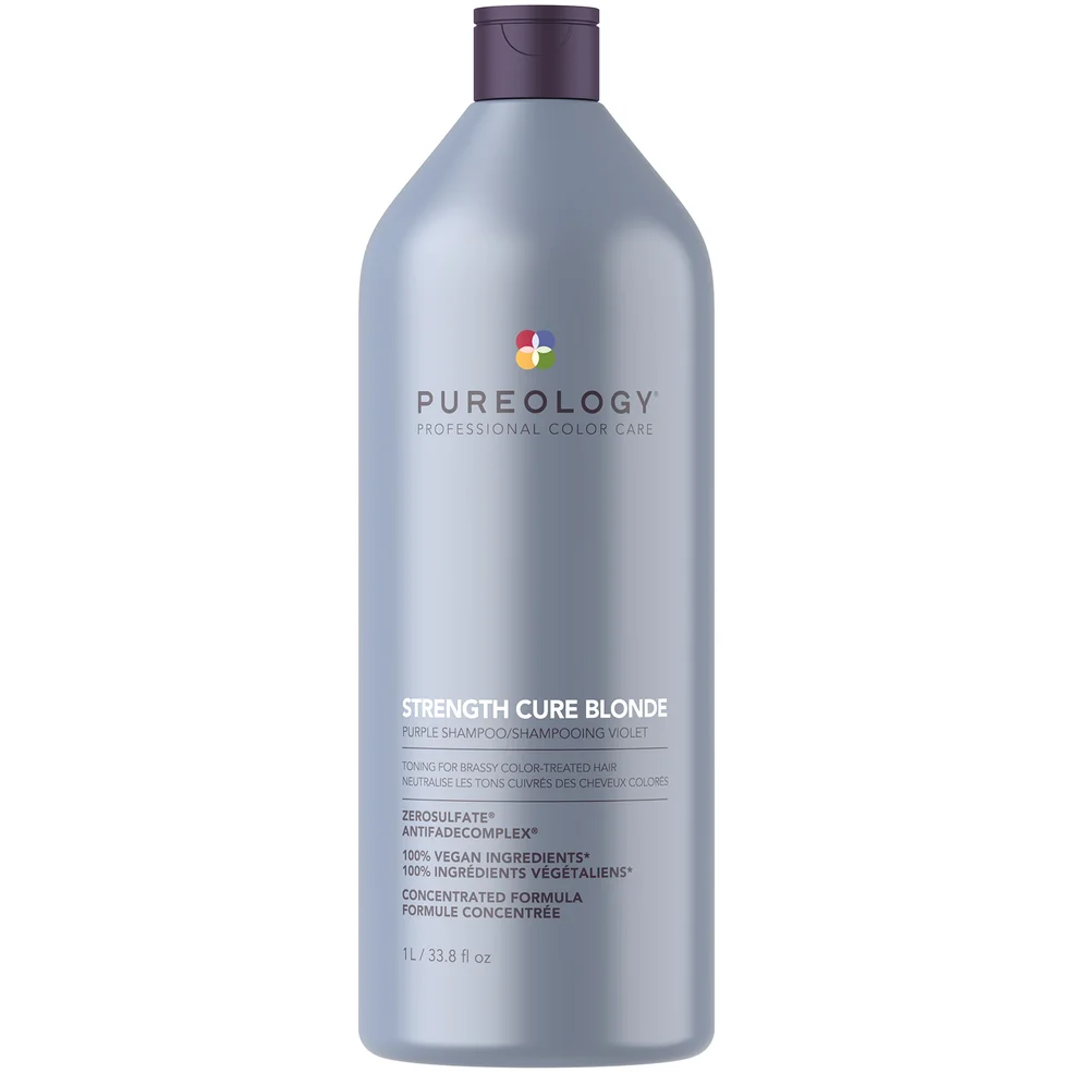 Pureology Strength Cure Blonde Shampoo 1000ml Image 1