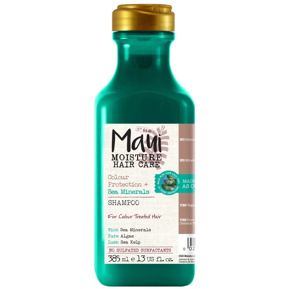 Maui Moisture Colour Protection+ Sea Minerals Shampoo 385ml Image 1