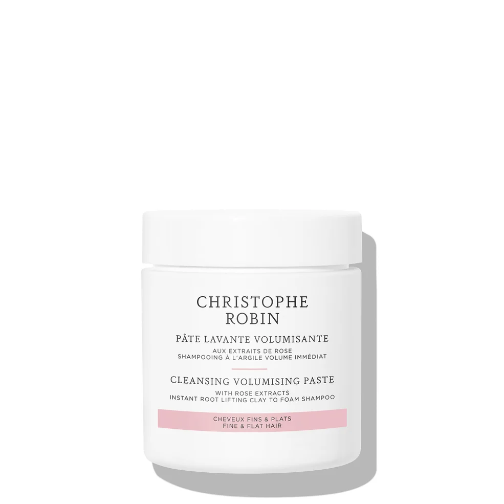 Christophe Robin Cleansing Volumising Paste with Pure Rassoul Clay and Rose 75ml Image 1