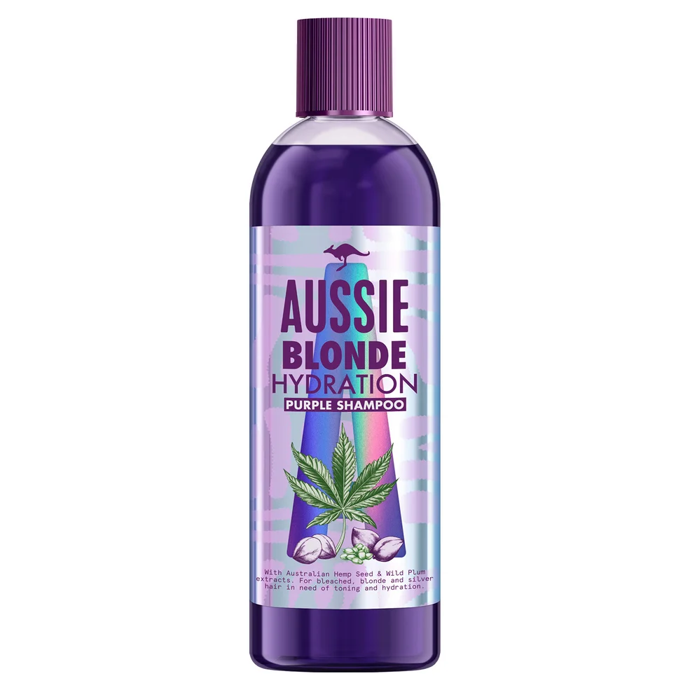 Aussie Blonde Hydration Purple Shampoo 290ml Image 1