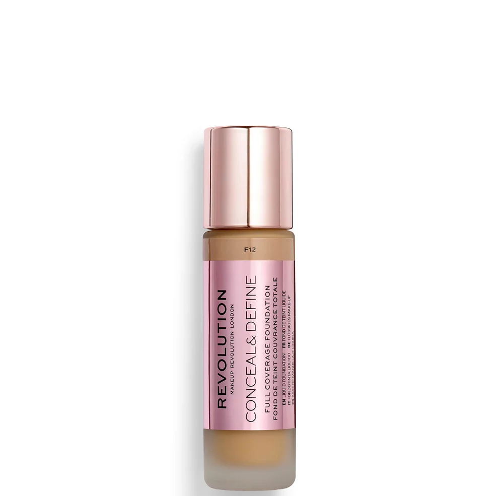 Makeup Revolution Conceal & Define Foundation (Various Shades) Image 1