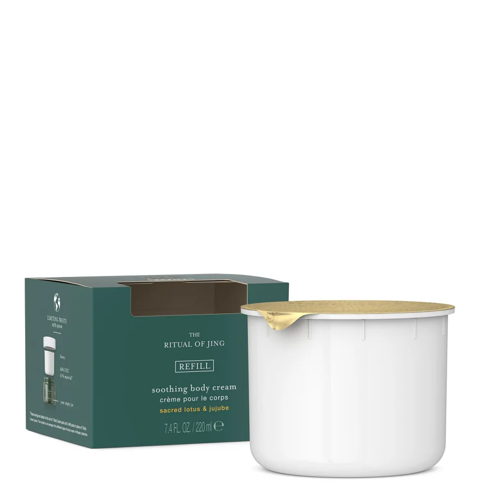 Rituals The Ritual of Jing Subtle Floral Lotus & Jujube Moisturising Body Cream Refill 220ml Image 1