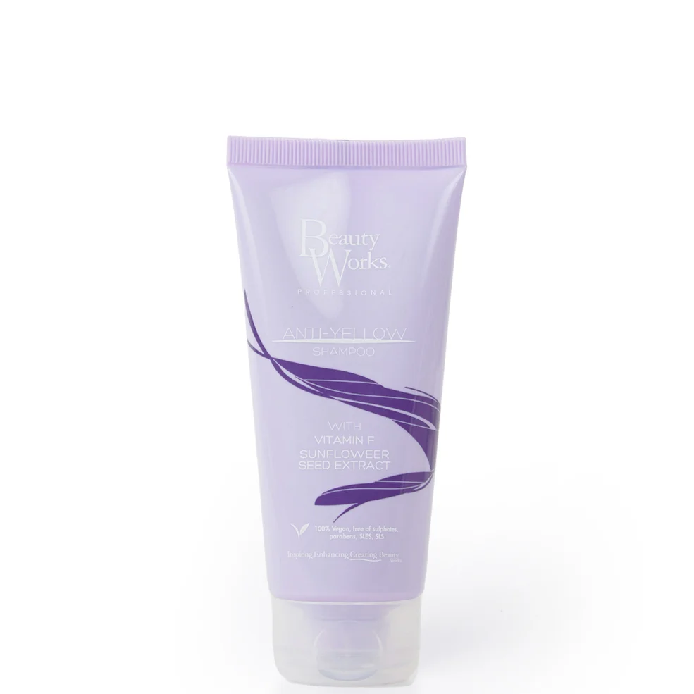 Beauty Works Anti-Yellow Shampoo 100ml Image 1