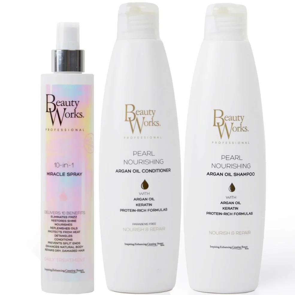 Beauty Works Pearl Nourishing Conditioning Bundle Image 1