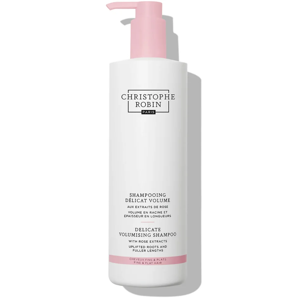 Christophe Robin Delicate Volumising Shampoo with Rose Extracts 500ml Image 1