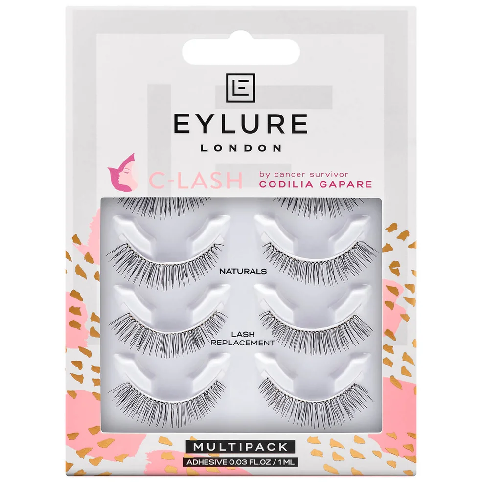 Eylure C-Lash False Lashes - Naturals Multipack Image 1