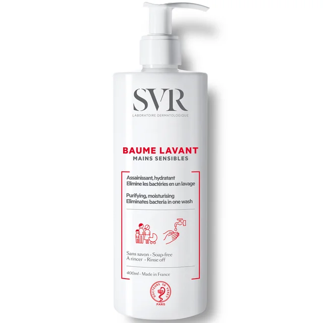 SVR Mild Wash-Off Balm Cleanser for Sensitive and Overwashed Hands 400ml