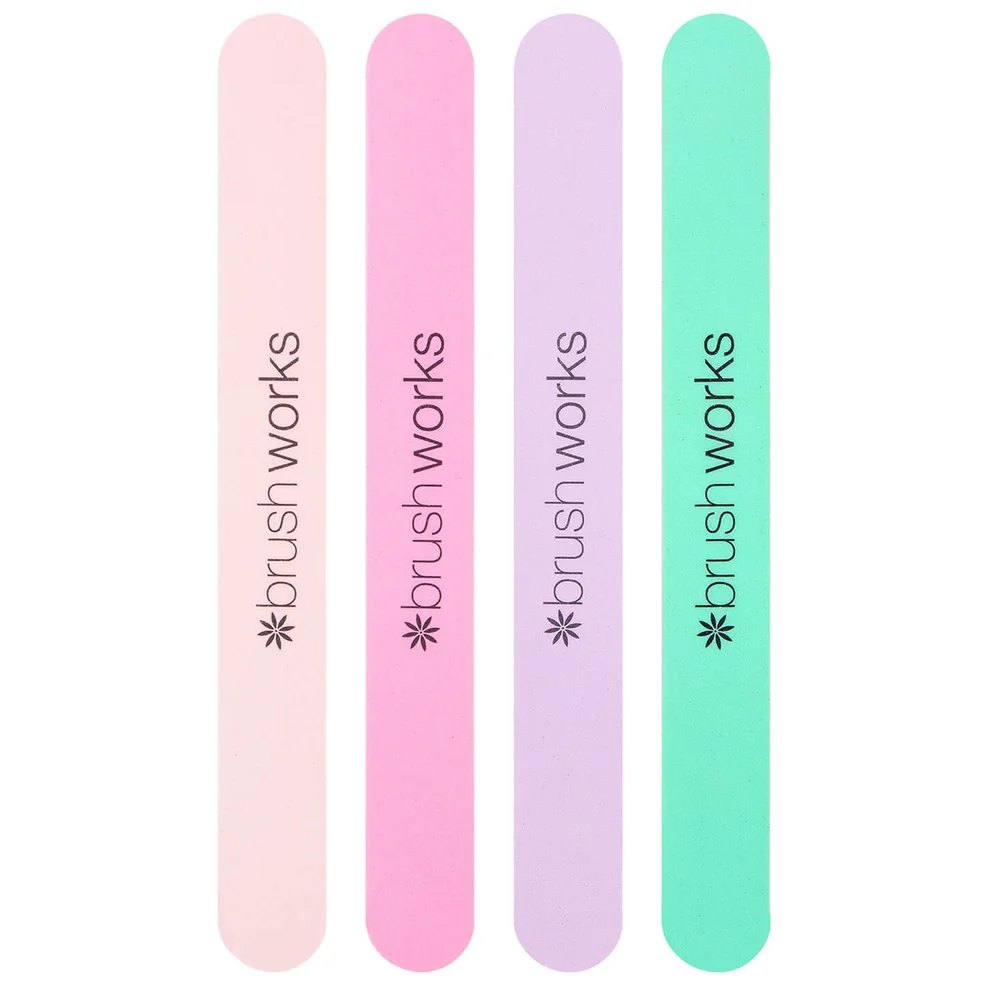 brushworks Pastel Nail Files Image 1