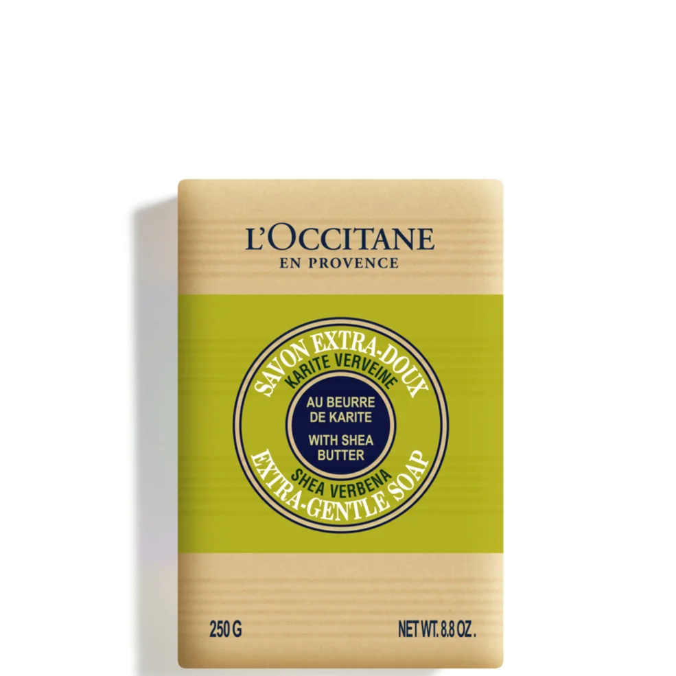 L'Occitane Shea Verbena Extra-Gentle Soap 250g Image 1