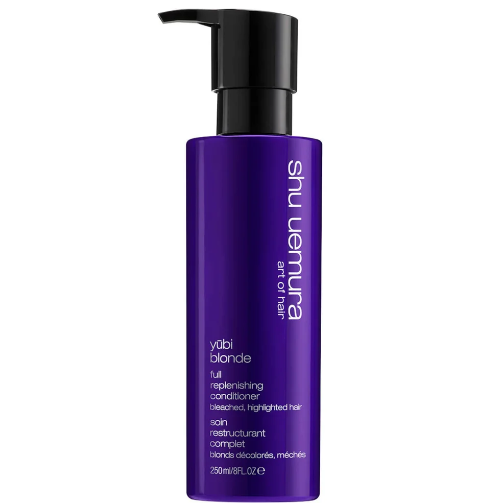 Shu Uemura Art of Hair Yubi Blonde Full Replenishing Conditioner for Bleached, Highlighted Blonde Hair 250ml Image 1