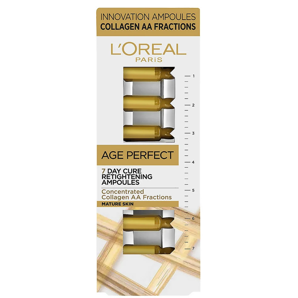 L'Oréal Paris Age Perfect Retightening Collagen Ampoules 7g Image 1