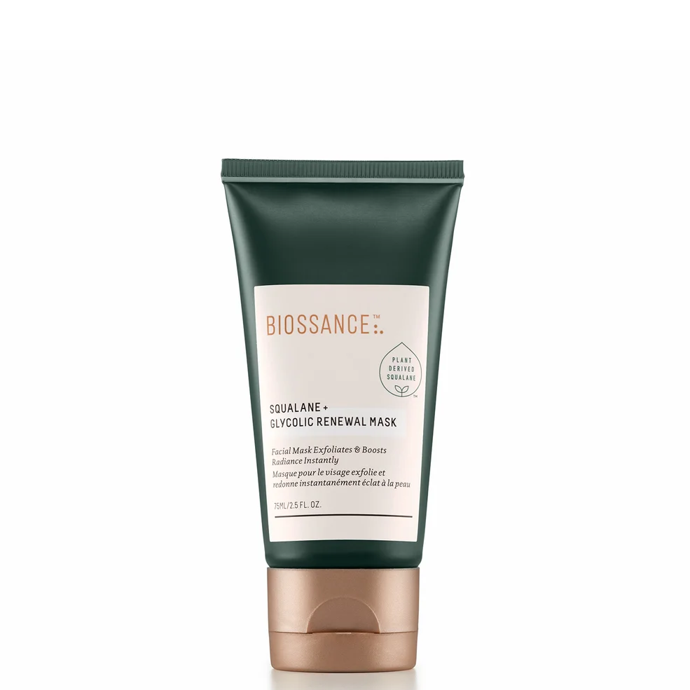Biossance Squalane and Glycolic Renewal Mask 75ml Image 1