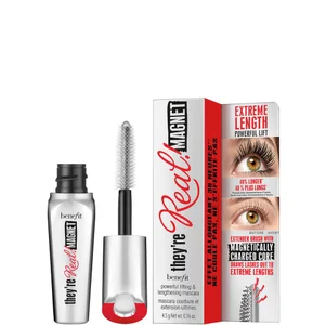 benefit They’re Real Magnet Extreme Lengthening and Powerful Lifting Mascara Mini - Supercharged Black 4.5g - Size Travel Size