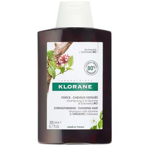 KLORANE Strengthening Shampoo for Thinning, Tired Hair with Quinine and ORGANIC Edelweiss 200ml - undefined undefined