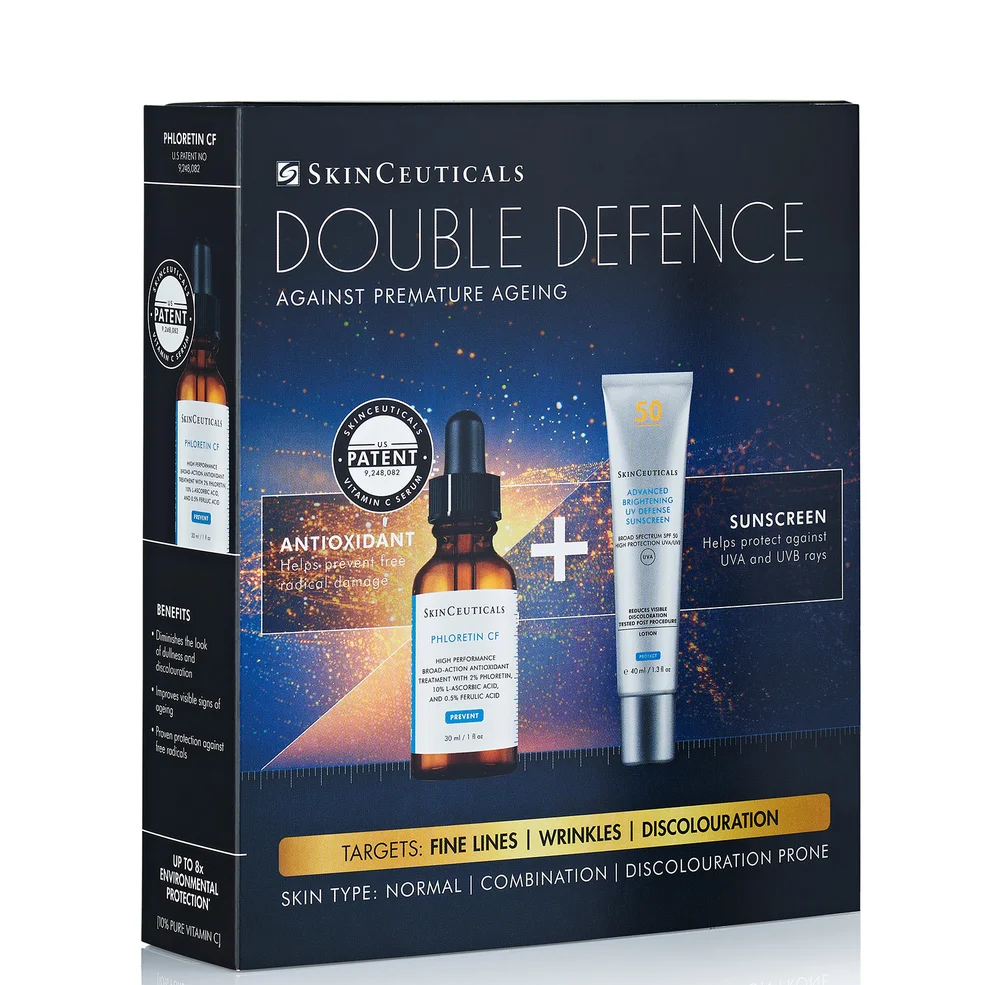 SkinCeuticals Double Defence Phloretin CF Kit for Combination, Discolouration-Prone Skin Image 1