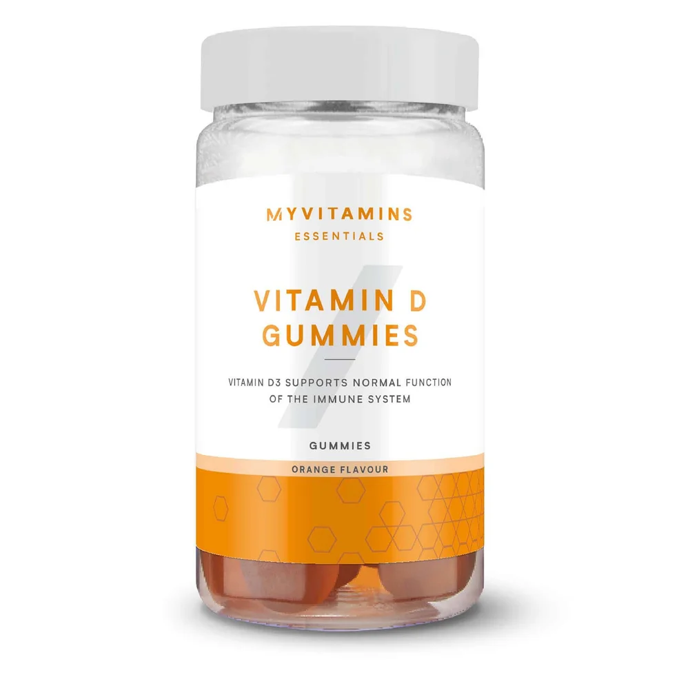 Myvitamins Vitamin D Gummies, Orange, 60 Servings Image 1
