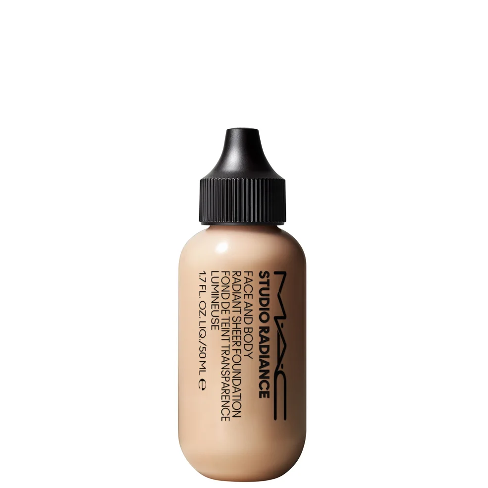 MAC Studio Face and Body Radiant Sheer Foundation 50ml - Various Shades Image 1
