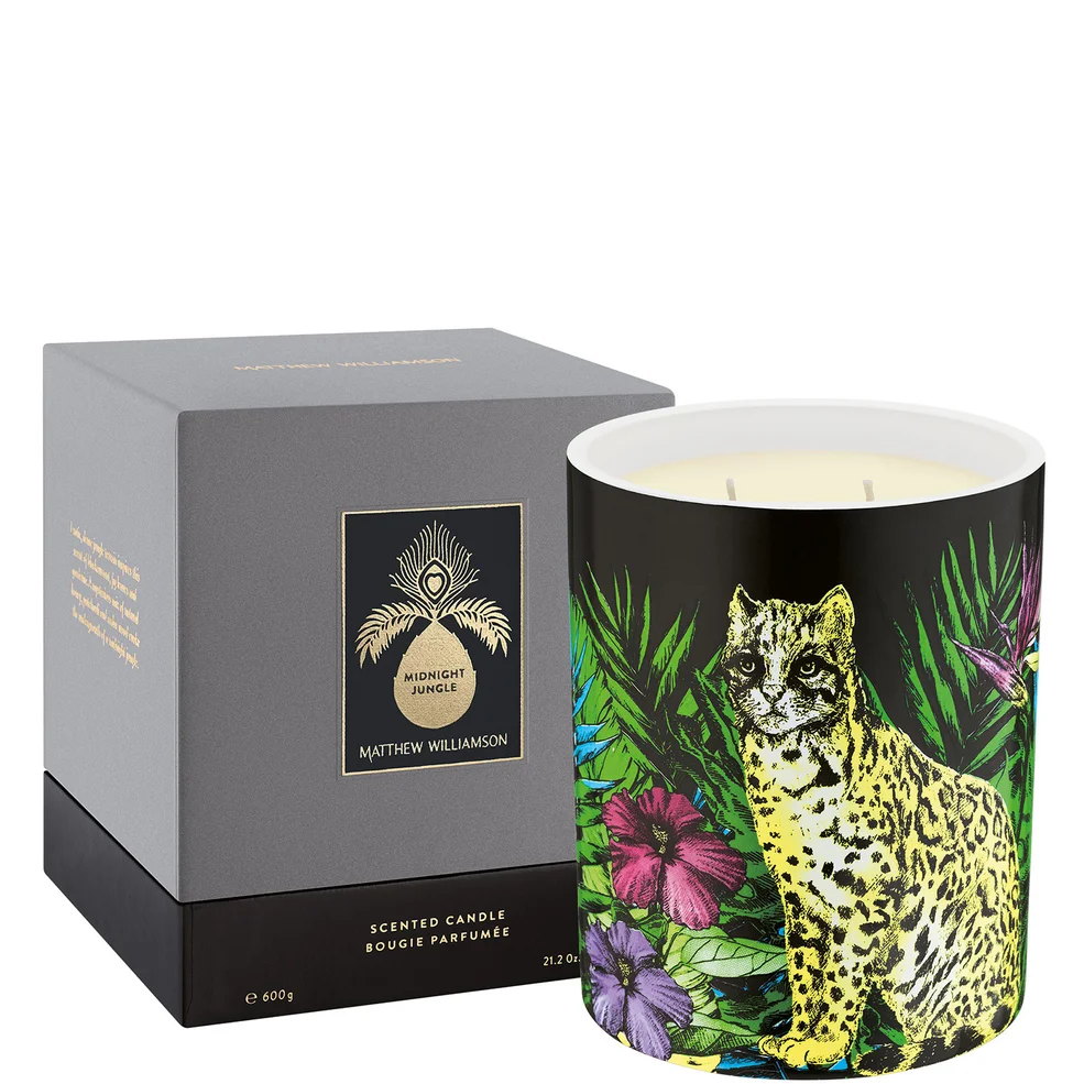 Matthew Williamson Midnight Jungle Luxury Candle 600g Image 1