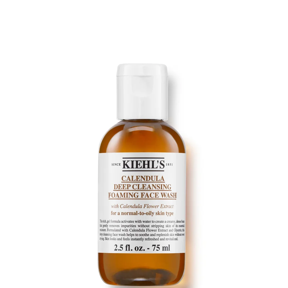 Kiehl's Calendula Deep Cleansing Foaming Face Wash - 75ml Image 1