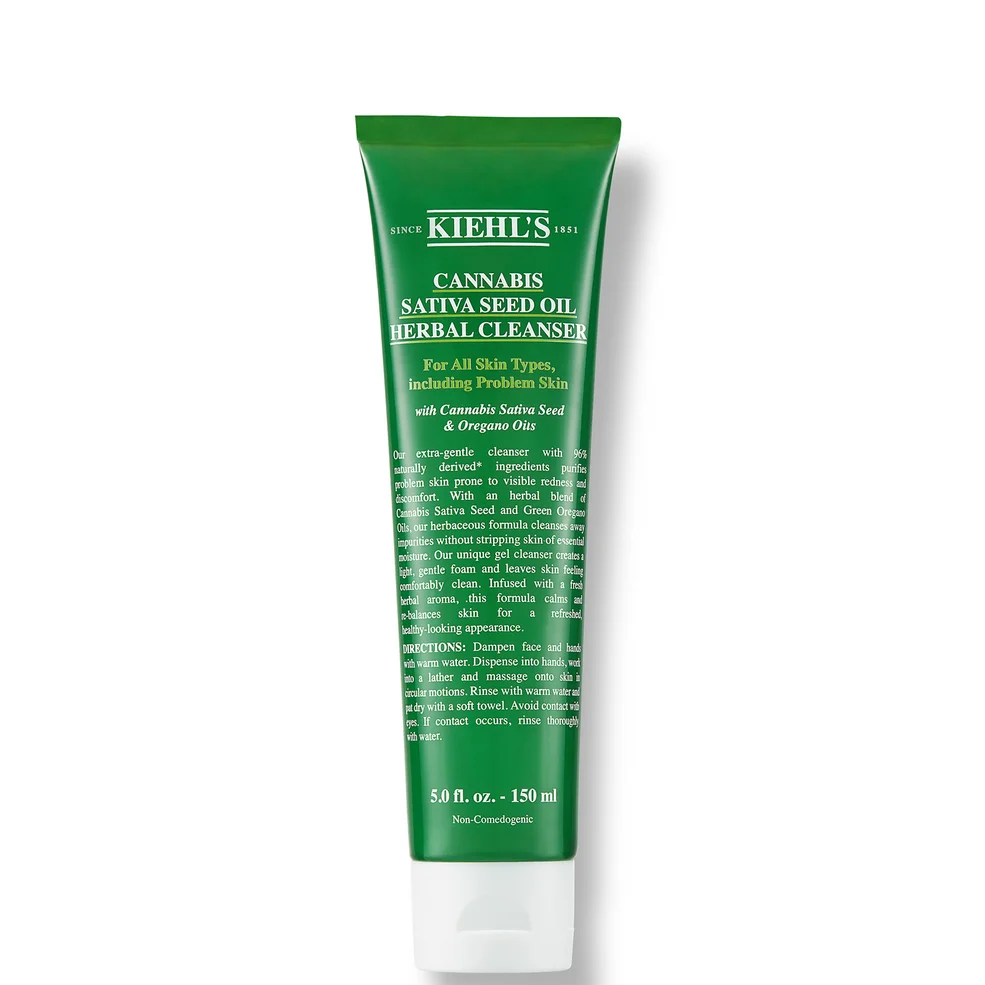 Kiehl's Cannabis Sativa Seed Oil Herbal Cleanser 150ml Image 1