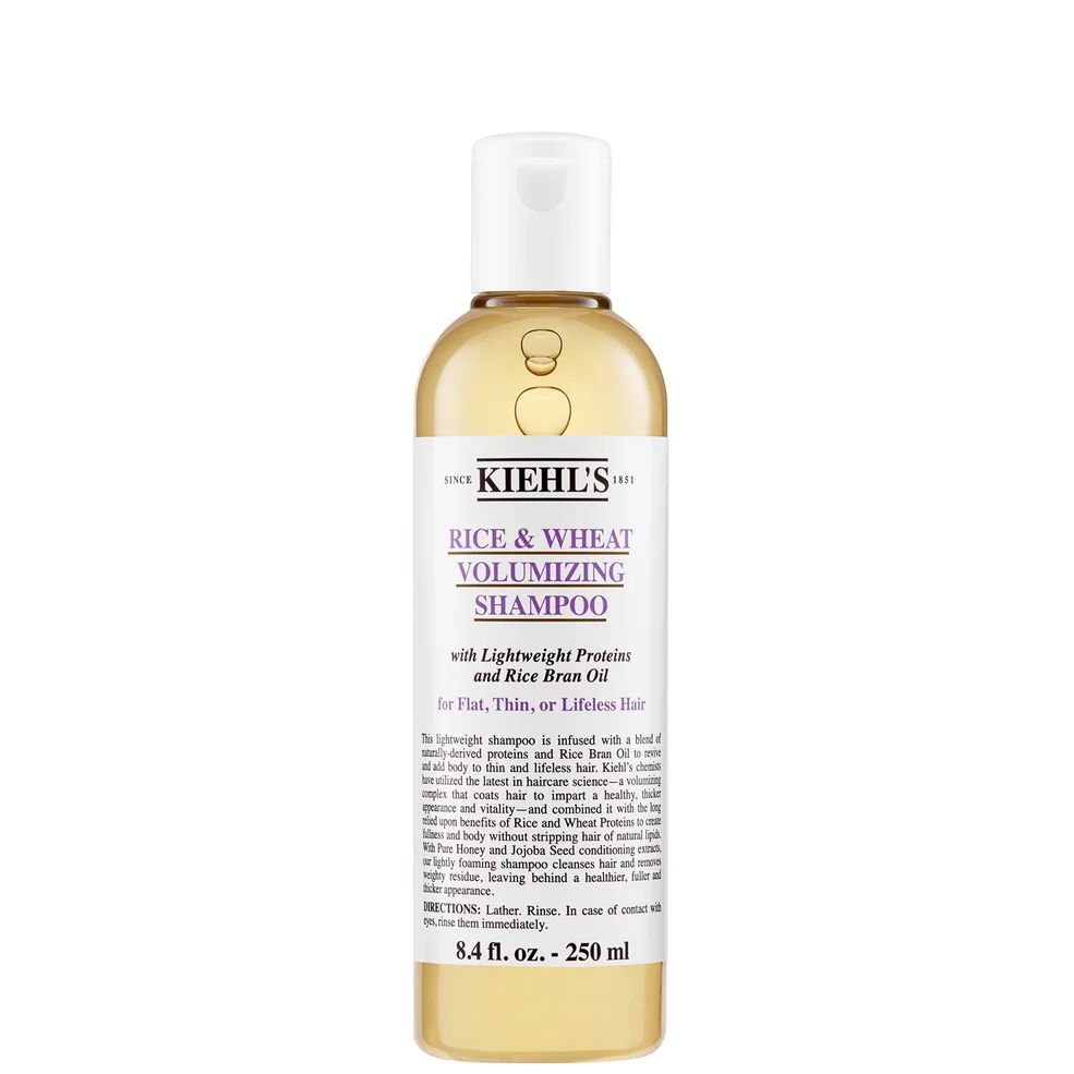 Kiehl's Rice and Wheat Volumizing Shampoo 250ml Image 1