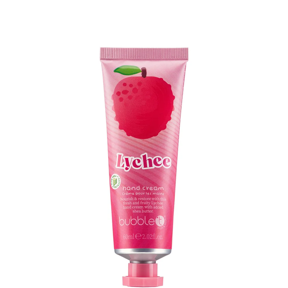 Bubble T Hand Cream - Lychee 60ml Image 1