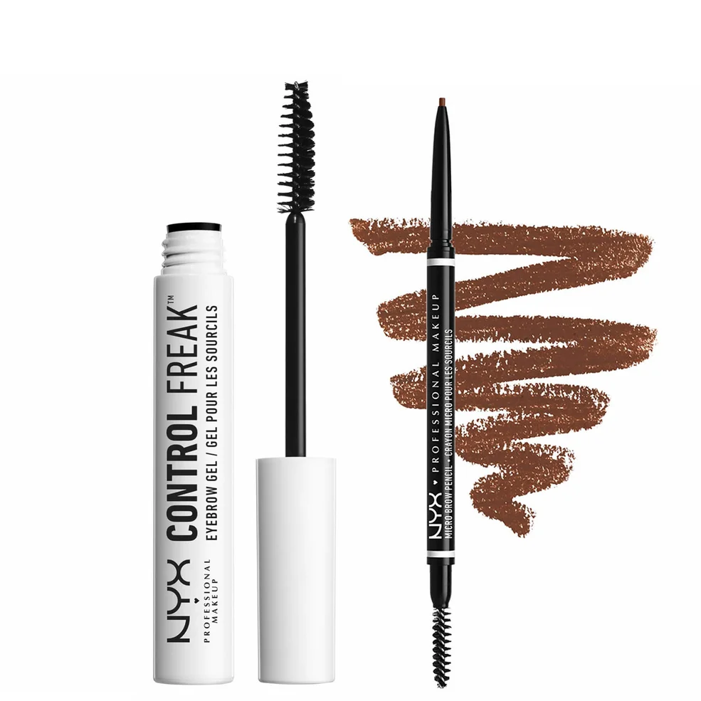 NYX Professional Makeup Tame and Define Brow Duo (Various Shades) Image 1